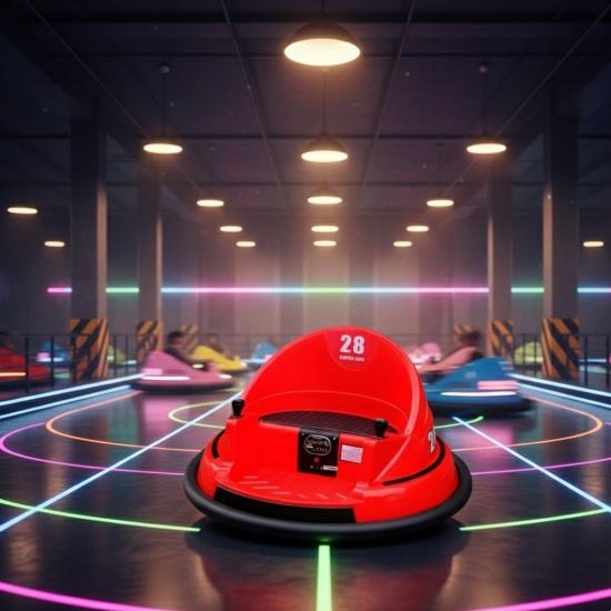 صورة سيارة كهربائية للأطفال مع لمسات عصرية